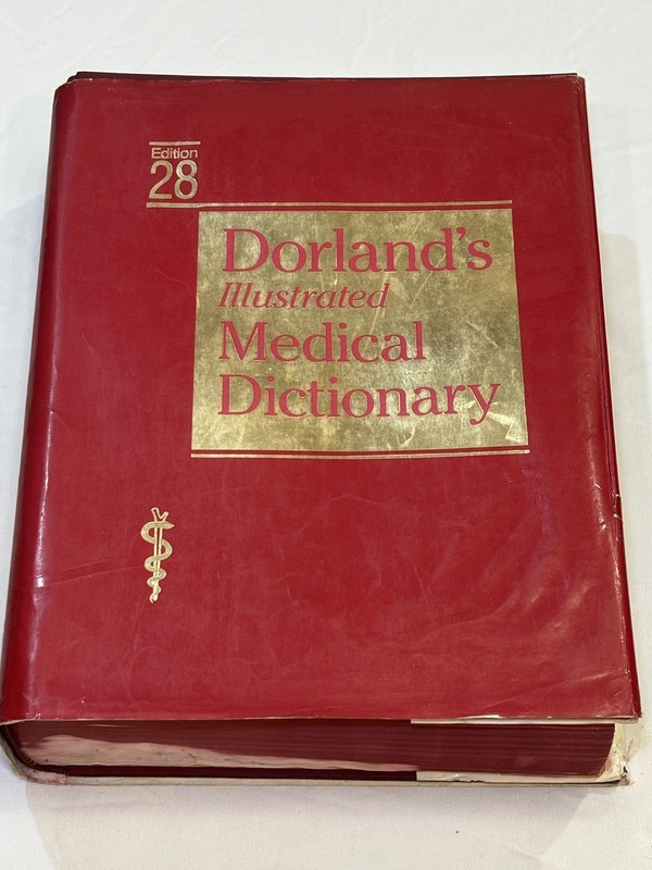Dorland’s Illustrated Medical Dictionary – Newman Dorland (1994, Hardcover, DJ)