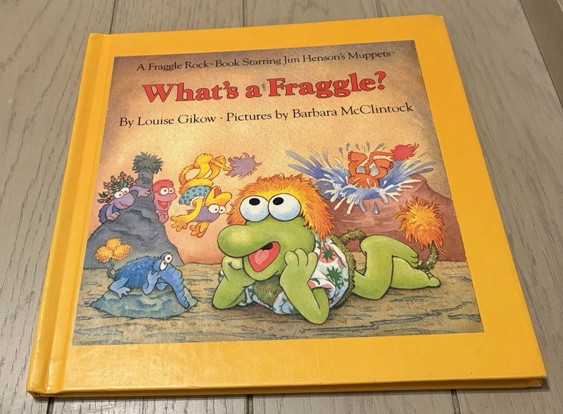 Vintage 1984 Fraggle Rock Jim Henson’s Muppets Book What’s A Fraggle?