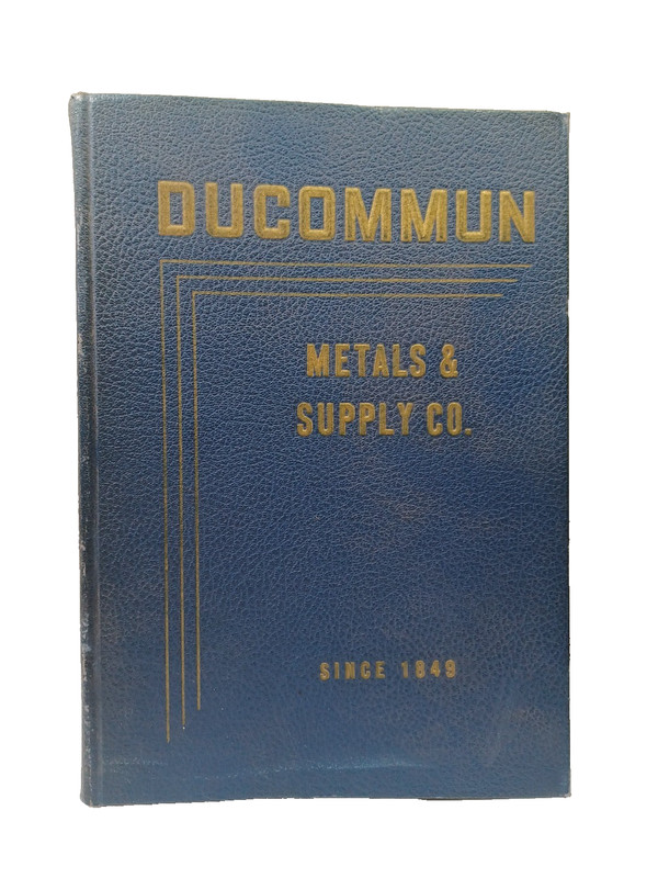 1956 Ducommun Metals & Supply Co. Industrial Catalog R 906 pages JRR46