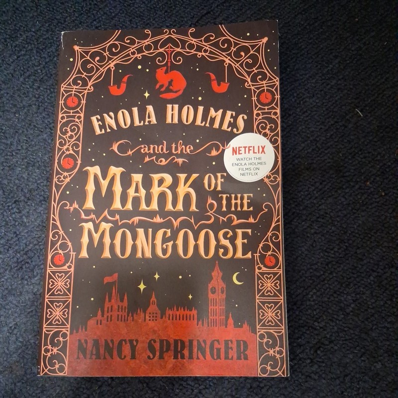 Enola Holmes and the Mark of the Mongoose, Paperback by Springer, Nancy, Bran…
