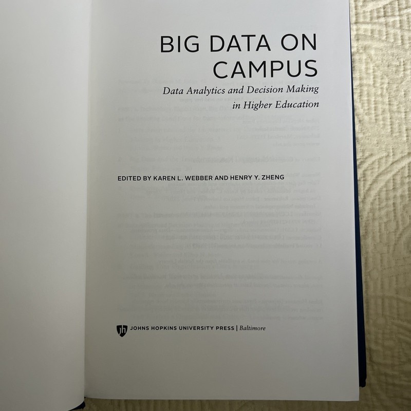 Big Data on Campus by Henry Y. Zheng (2020, Hardcover)