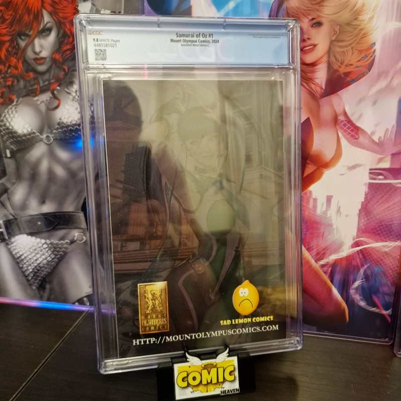 Samurai Of Oz #1 CGC 9.8 Stellar Blade Eve Cosplay Bearwitch Metal LTD 01/30 🥵 gallery