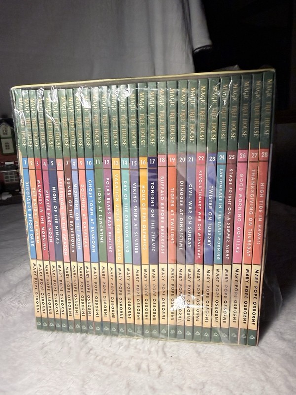 Magic Tree House Books 1-28 Boxed Set by Mary Pope Osborne Books 1-28 gallery