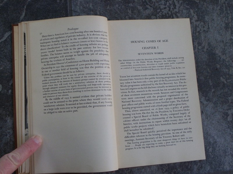 "Housing Comes of Age"-Straus & Wegg-Rare 1938 First Edition-Photos gallery