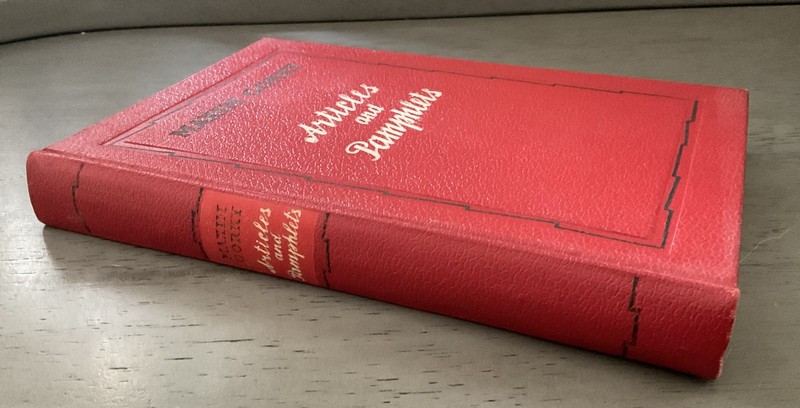 Articles And Pamphlets by Maxim Gorky Moscow 1950 HC Book Novel gallery
