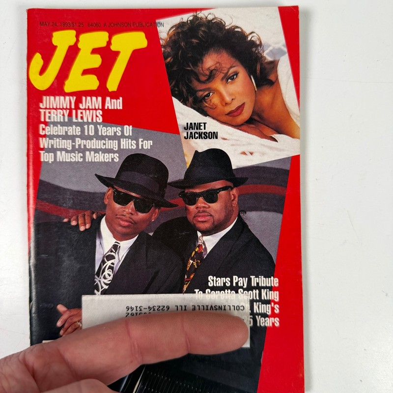 JET Magazine May 1993 #4 Janet Jackson Jimmy Jam Terry Lewis Johnson