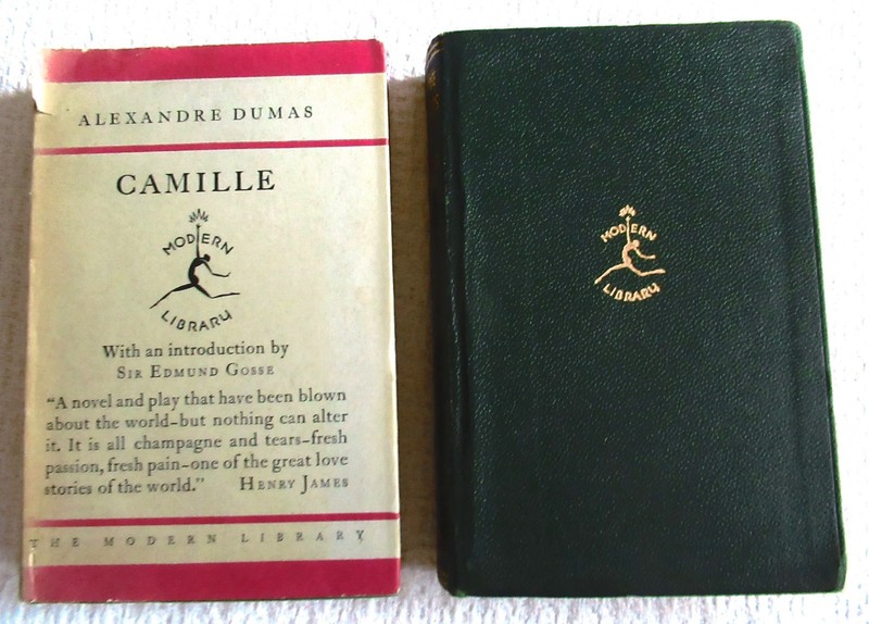 2 Alexandre Dumas MODERN LIBRARY Flex Cover Books CAMILLE + THE THREE MUSKETEERS