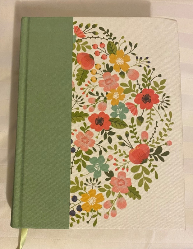 CSB Notetaking Bible, Sage Cloth Over Board, Like New, hardcover, Holman