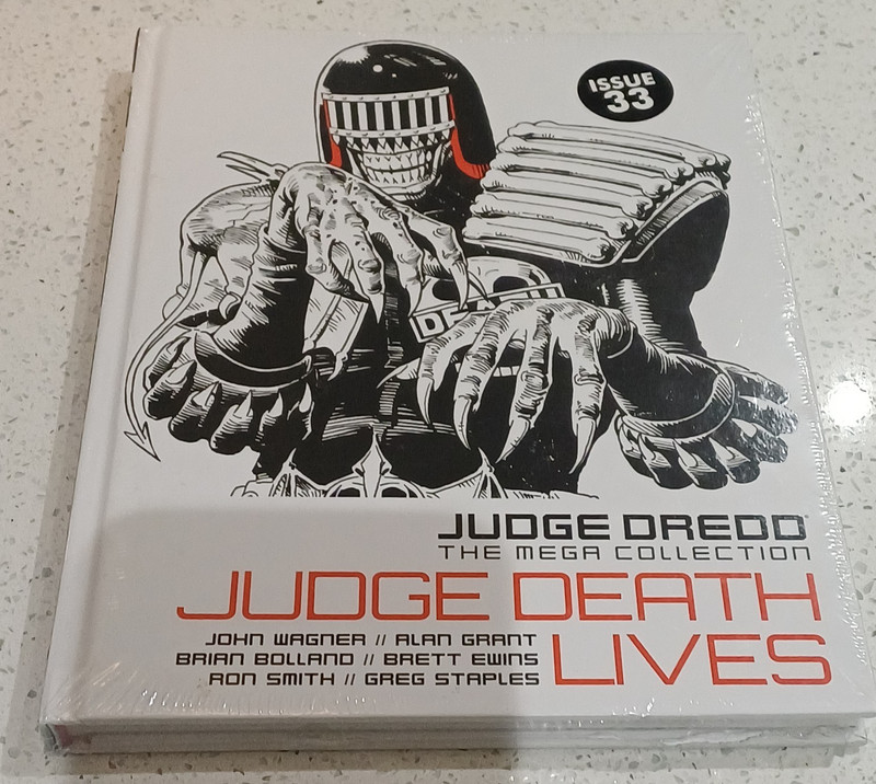 Judge Dredd Mega Collection Judge Death Lives Vol 6 #33 NEW/SEALED Brian Bolland