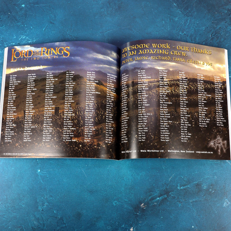 Cinefex Magazine Lord Of The Rings Two Towers Issue 92 Gollum Andy Serkis 2003 gallery