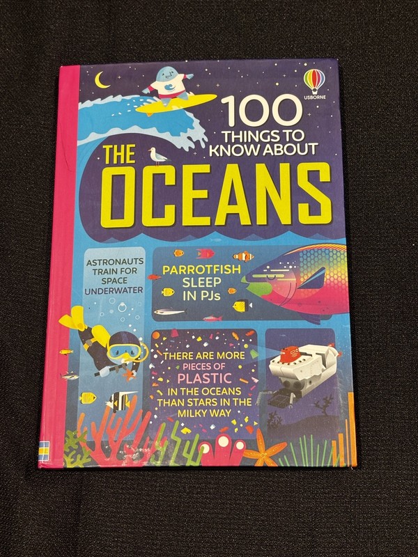USBORNE 100 Things to Know About the Oceans by Jerome Martin Homeschool Science gallery