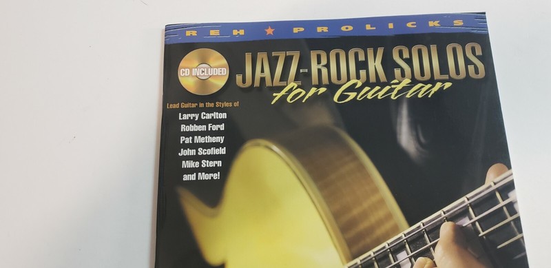 Hal Leonard Jazz-Rock Solos for Guitar SC Book No CD HL00695449 40 pages gallery