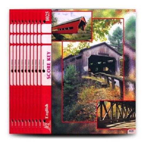 12 PC Set Grade 3 English Score Key 1025-1036 4th Ed New Sealed Free Ship
