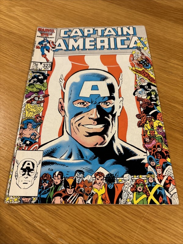 Captain America 323 Marvel 25th Anniversary Edition 1st App John Walker Nov 1986