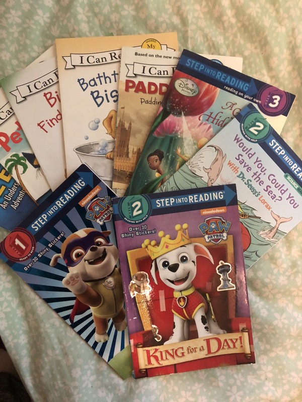 Lot of 9 Step Into Reading | I Can Read | Learn To Read Preowned Book Lot