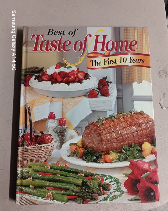 Taste of Home Best of Taste of Home The First 10 Years Hardcover Cookbook