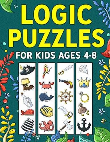 Logic Puzzles for Kids Ages 4-8: A Fun – Paperback, by Wizo Activity – Very Good