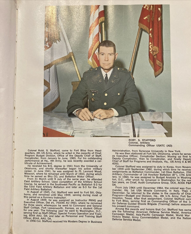 United States Army Training Center Air Defense Fort Bliss Texas Company B 1966 gallery
