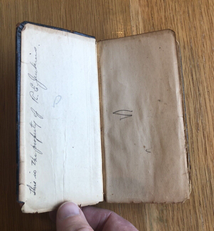 Webster's Vest Picket Dictionary - c1920s - 3x 5.5 inches gallery