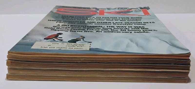Ski Magazine 1976 Vtg Lot (5) Vol 40/41 #'s 1-4 & #6 Nastar Aspen Sun Valley gallery