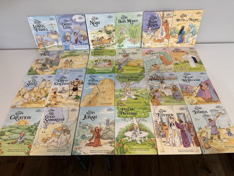 An Alice in Bibleland Storybook HC Book Club Ed 1985 Illus Victoria Marshall