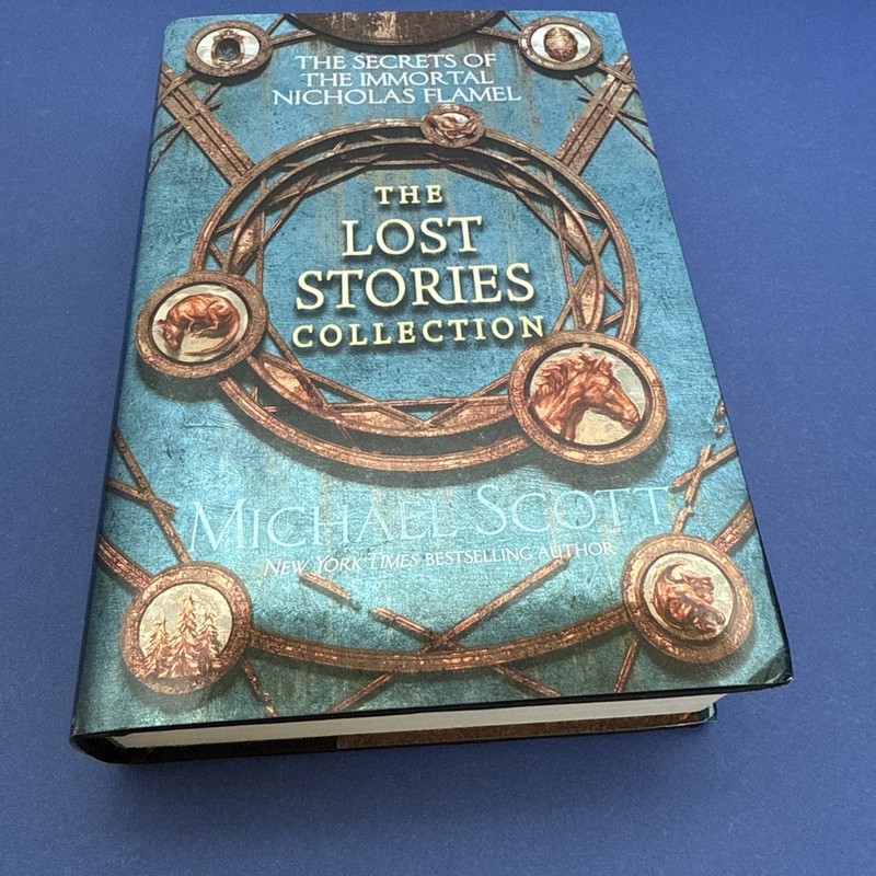 Lot of 7 ~ HC Books ~ Michael Scott ~ The Secrets of the Immortal + Lost Stories gallery