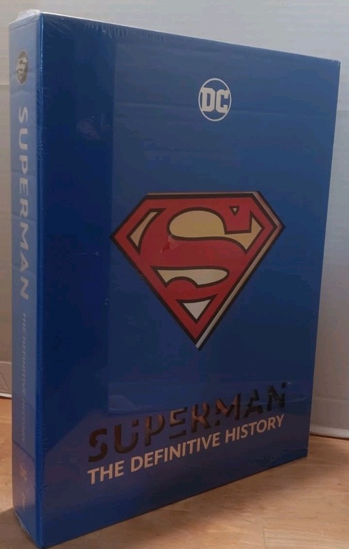 Superman The Definitive History Hardcover Book by Gross & Greenberger