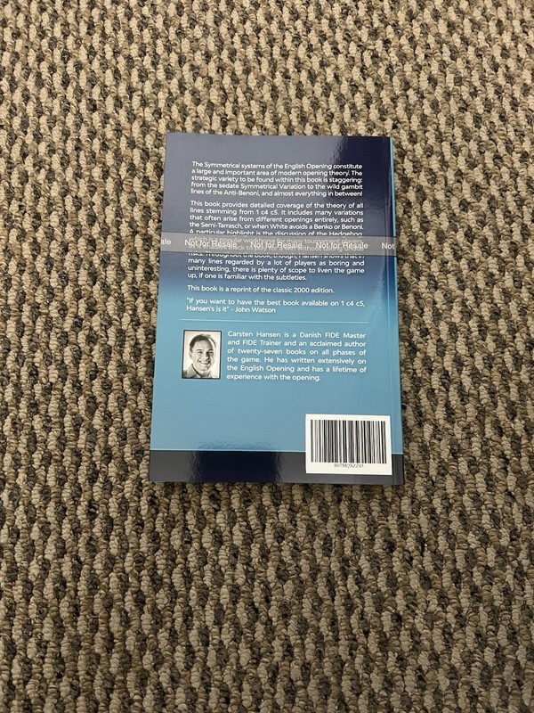 The Symmetrical English by Carsten Hansen (paperback, 2018) gallery