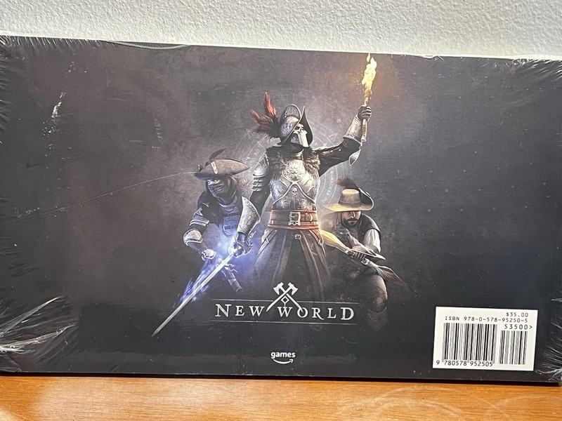 New / Sealed Amazon Games New World Aeternum Art Book Developer Exclusive gallery