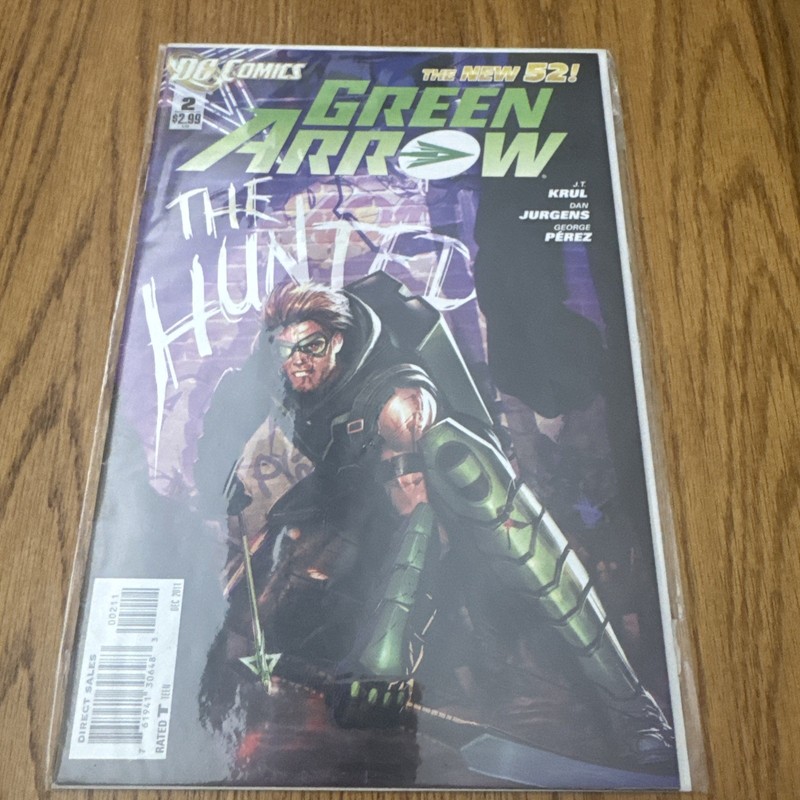 Green Arrow #2 The New 52! Collector’s Direct Sales Rated T DC Comics 2011