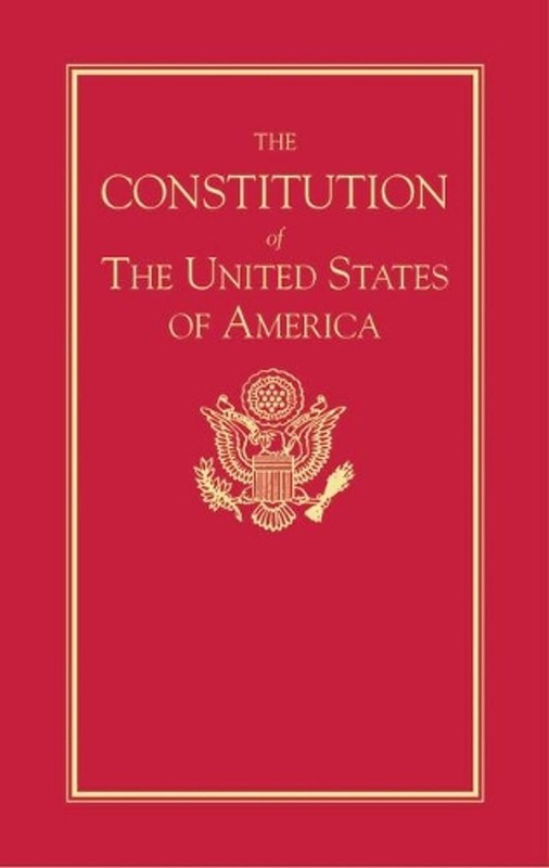 Constitution of the United States by Founding Fathers (English) Hardcover Book