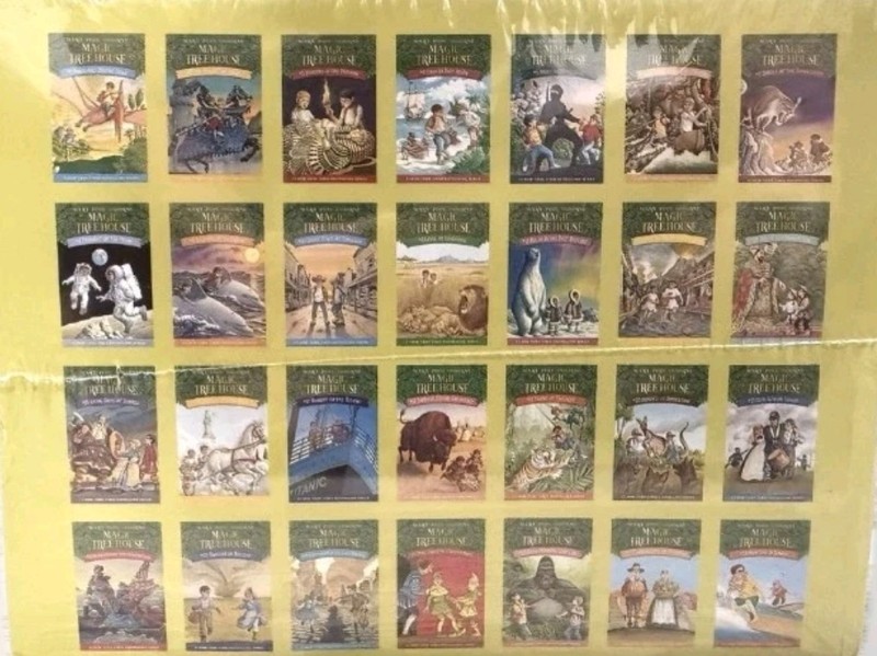 Magic Tree House Books 1-28 Boxed Set by Mary Pope Osborne - Sealed gallery