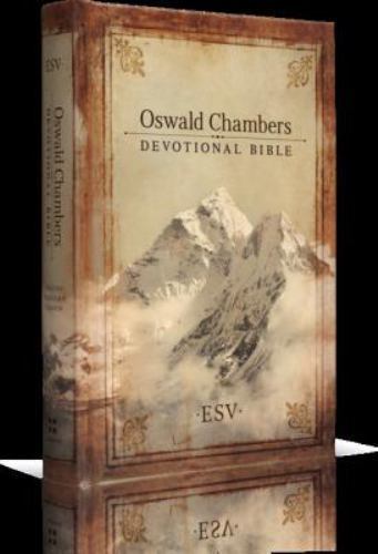 ESV Oswald Chambers Devotional Bible – 9781433502262, value, hardcover