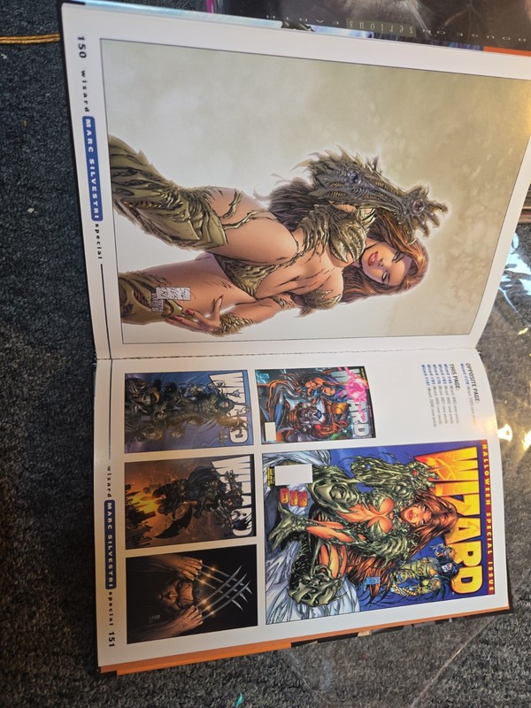 Wizard Marc Silvestri Millennium Edition hardcover 2006 gallery
