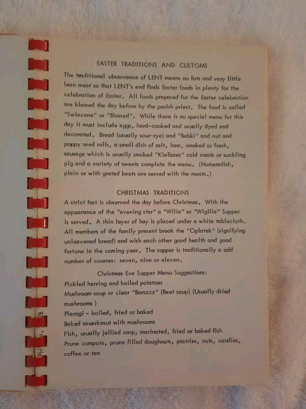 Cook Book Compiled By Council 106 Polish National Alliance 1968-1976 Spiral Bind gallery