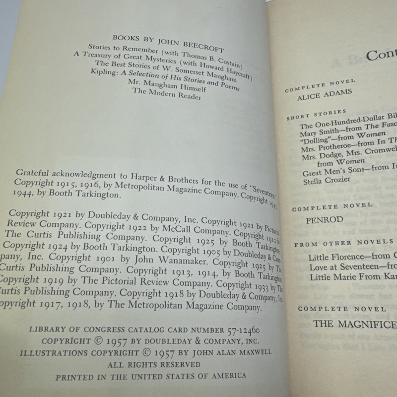 John Beecroft The Gentleman from Indianapolis Treasury Booth Tarkington 1957 HC gallery