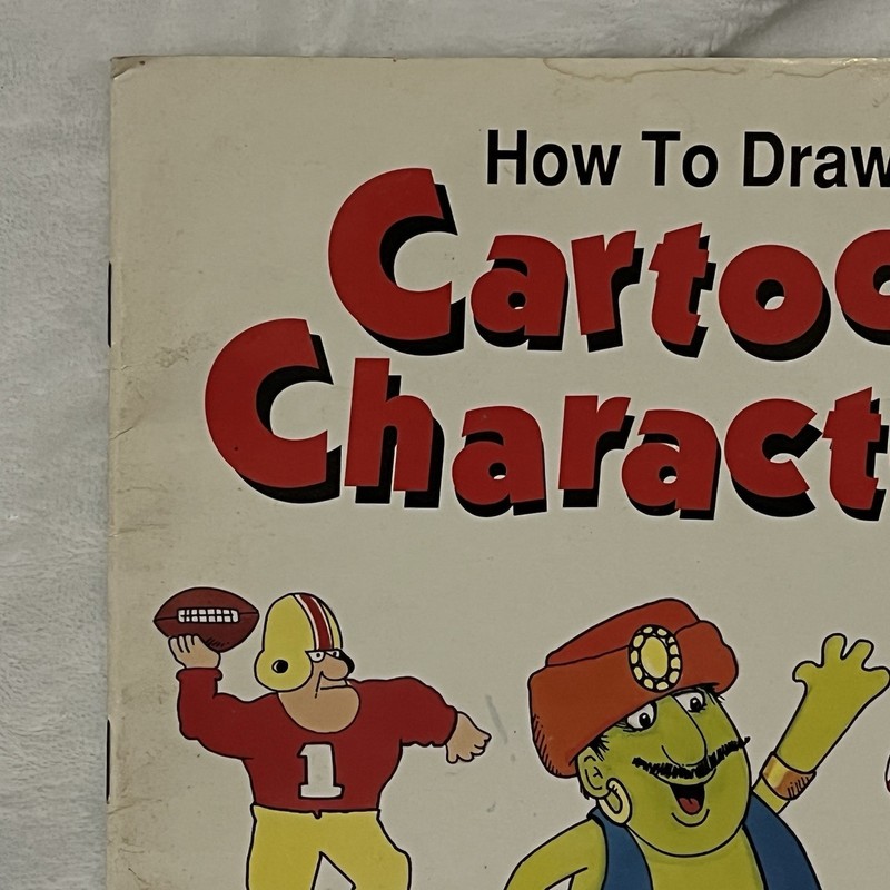How to Draw Cartoon Characters Paperback By Renzo Barto 1994 Drawing Art Guide gallery