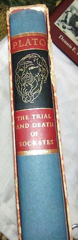 The Trial And Death of Socrates HC Plato Heritage Press 1963 Slipcase Vintage