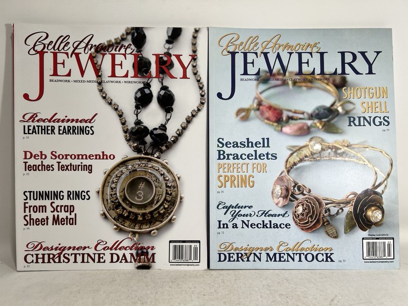 Lot of 4 Belle Armoire Jewelry Magazines 2011, 2012 & 2019 gallery