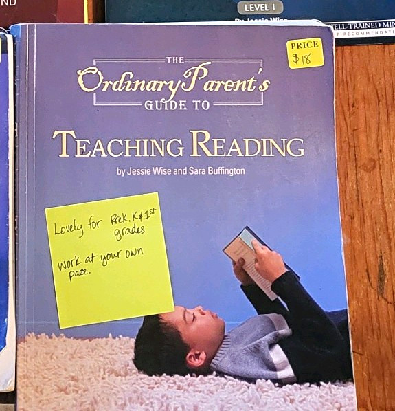 The Ordinary Parent’s Guide to Teaching Reading Jessie Wise PB Ages 4-8