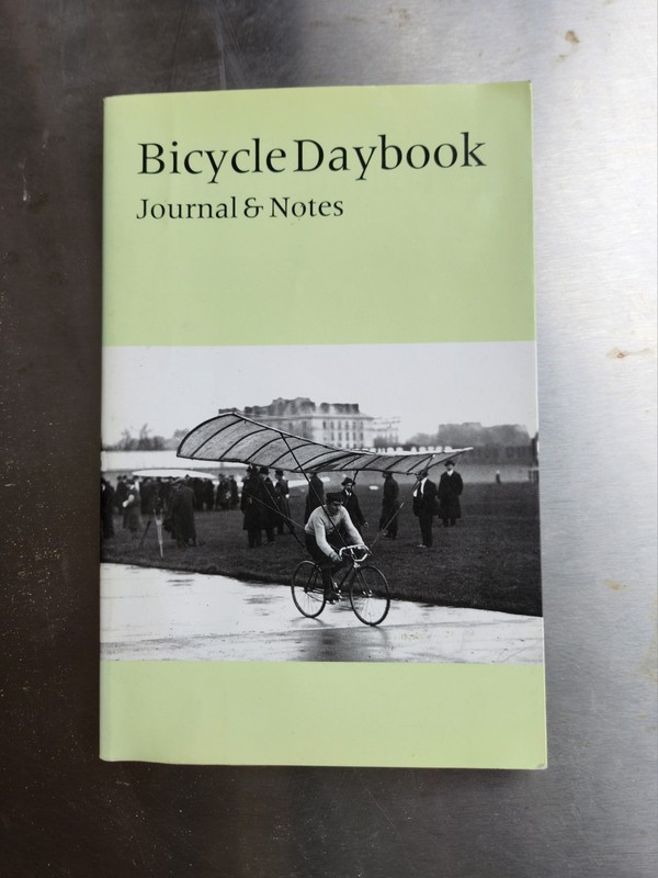 Very Rare Vintage Bicycle Daybook Journal Notes ISBN 0-938491-65-2 (NEW)