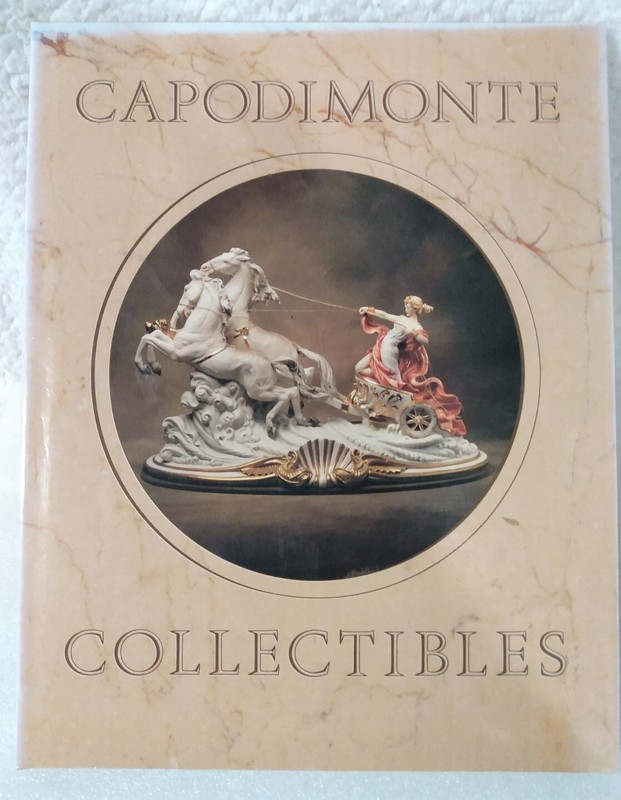 1990 Capodimonte Collectibles Coffee Table Hardcover Book With Dust Jacket