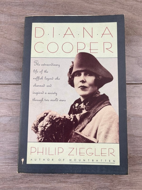 Diana Cooper Philip Ziegler 1987 First Perennial Library Edition Biography