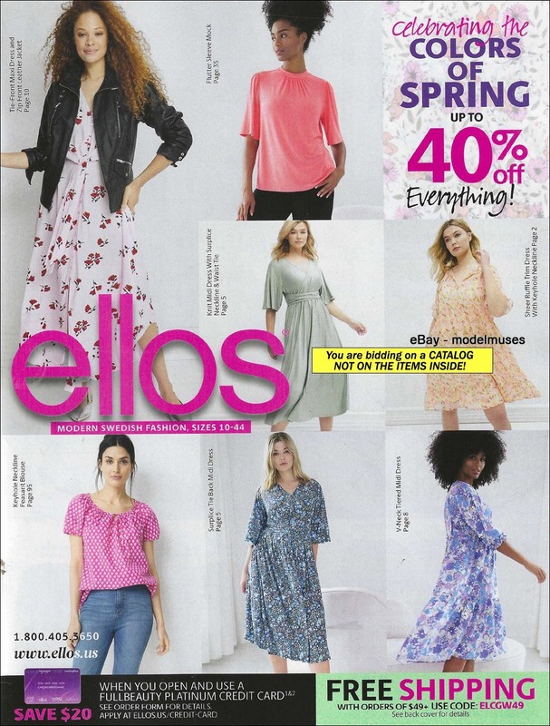 ELLOS Women’s Fashion & Intimates CATALOG Spring 2024 – 100 Pages