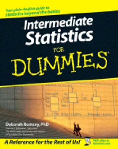 Intermediate Statistics for Dummies by Deborah J Rumsey: Used