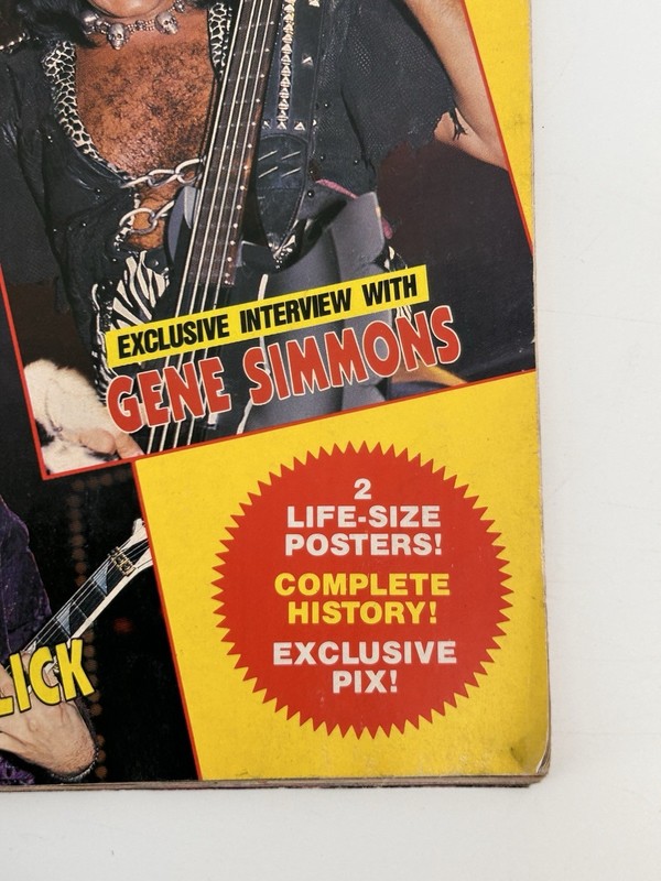 Vtg Rock Scene Spotlights #2 KISS Exposed Magazine July 1987 Collectors Edition gallery