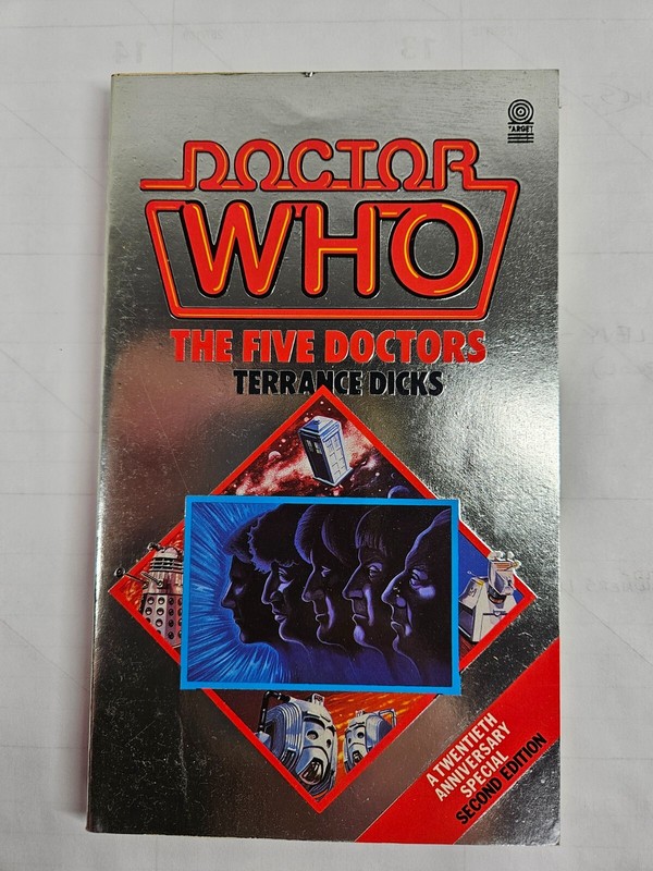 TARGET BOOKS DOCTOR WHO THE FIVE DOCTORS SECOND EDITION 1986