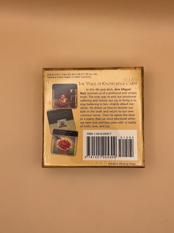 The Voice of Knowledge Cards - Cards, by Ruiz Don Miguel NEW SEALED gallery