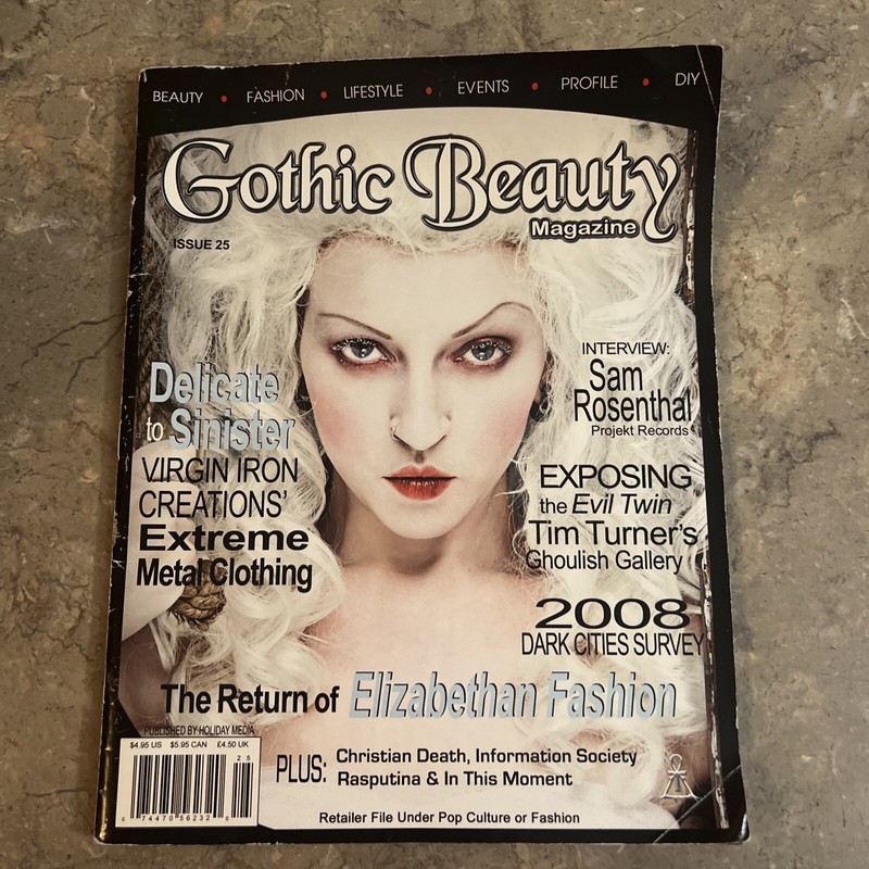 2008 Gothic Beauty Magazine #25