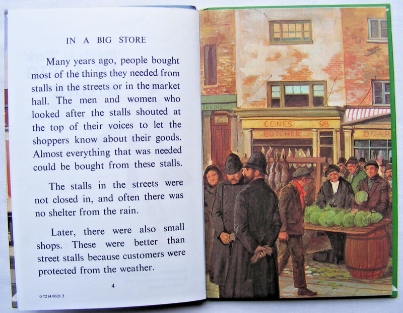 Vintage Ladybird Book – In a Big Store – 606B – 1st Ed - Very Good +FREE COVER+ gallery